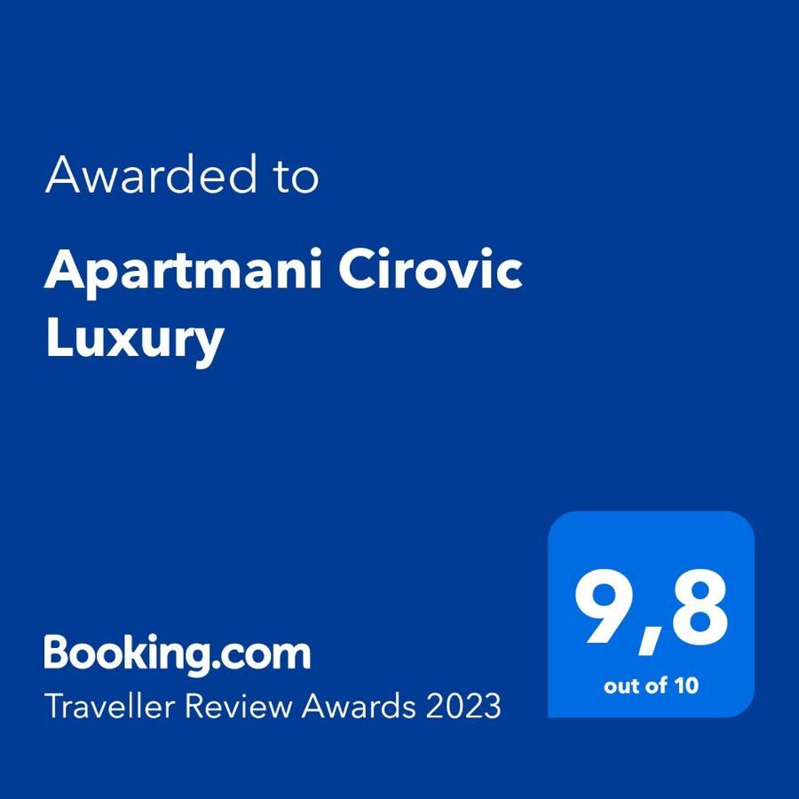 Apartmani Cirovic Luxury Herceg Novi Extérieur photo